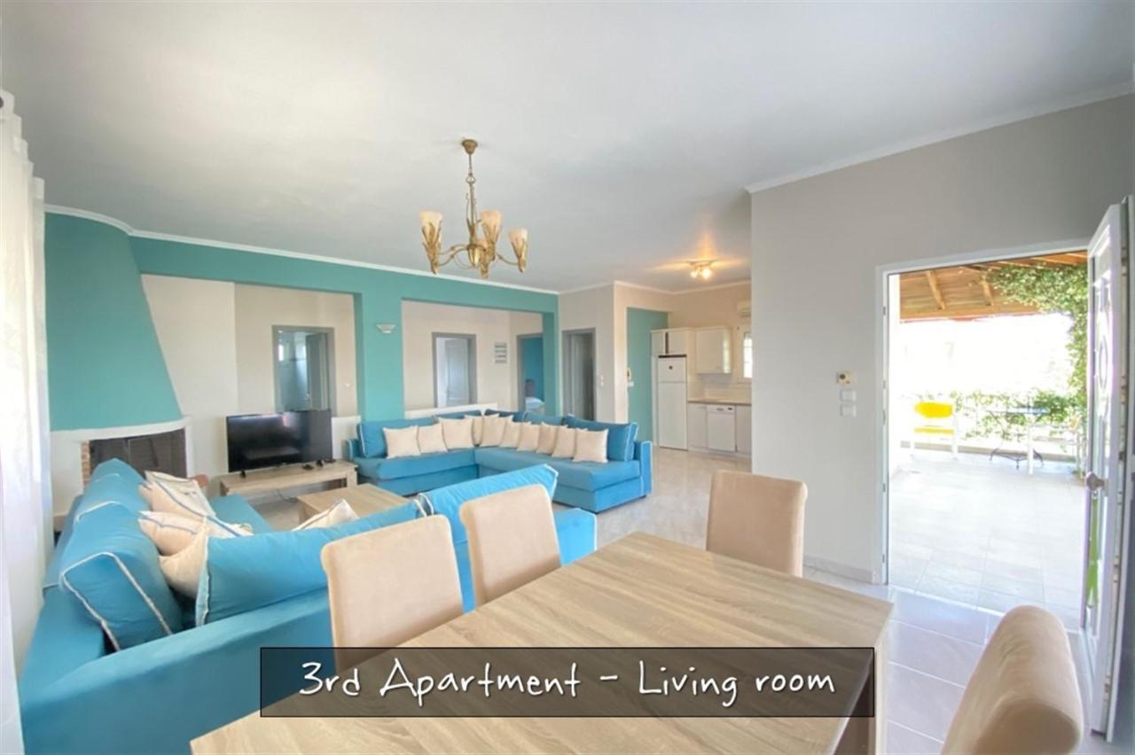 Metaxia Villa 5 bedrooms Kalyves Polygyrou Exteriör bild