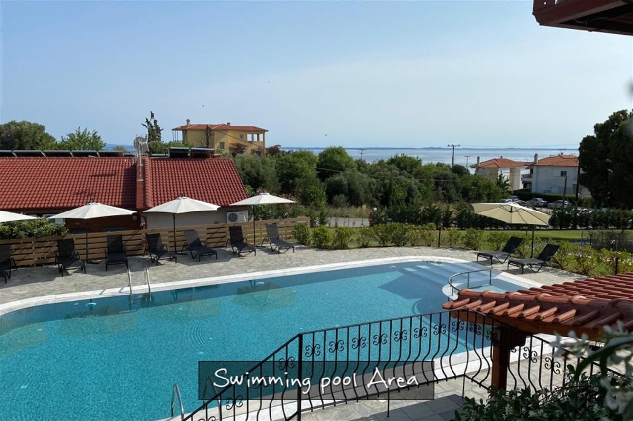 Metaxia Villa 5 bedrooms Kalyves Polygyrou Exteriör bild